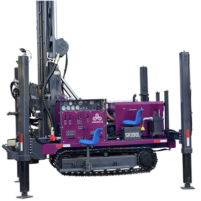 153KW Crawler Water Well Drilling Rig Lifting Force 50T Hydraulische Boring Hole Drilling Rig Water Drilling Machine
