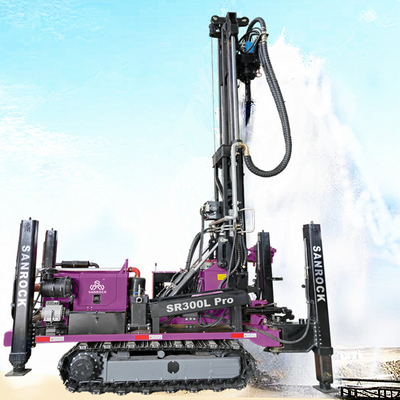 91 kW krachtige hydraulische waterputboormachine voor draagbare rig