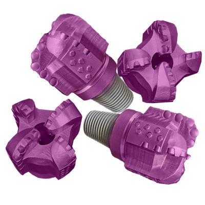 Hard / Medium / Soft Rock Formation PDC Cutter Drill Bit voor boorgereedschap