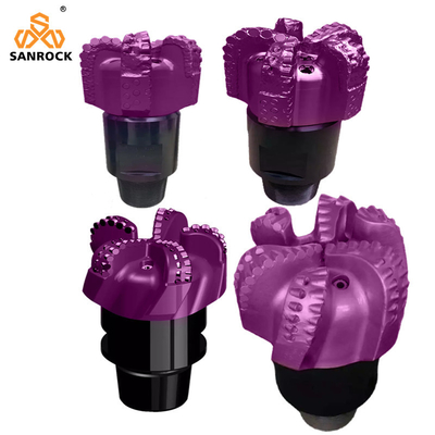 PDC Rock Drill Bit Oilfield Drilling Bit 3 -9 Blades Diamond PDC Drill Bit