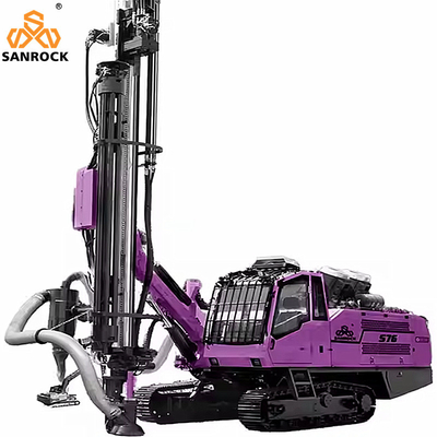 Crawler DTH-boormachine Mining Blasthole Drilling Rig Hydraulische DTH-boormachine