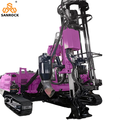 Crawler Mining Drilling Rig Rock Blast Hole Drilling Machine 264KW Diesel geïntegreerde hydraulische boormachine