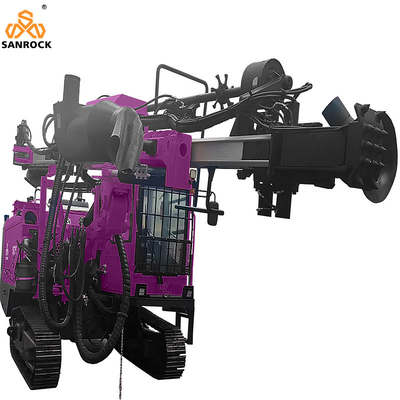 Hard Rock Boring Hole Drilling Machine Mining Hydraulische boormachine Integrated Crawler DTH Boormachine