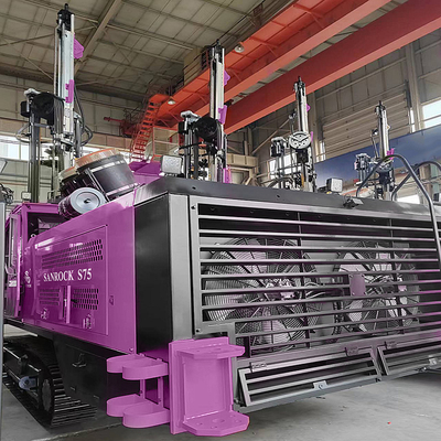 40KN Mijnbouwboormachine Geïntegreerde DTH-boorapparatuur Hydraulische boormachine