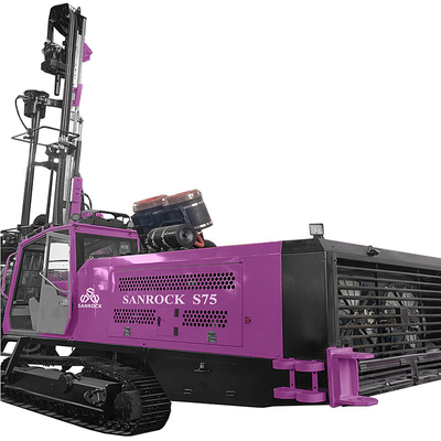 Mijnbouwboormachine Hoog efficiënt geïntegreerd DTH-boorapparaat Hydraulische boormachine