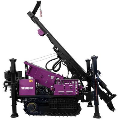 Draagbare boormachine 75 kW Diesel met omgekeerde circulatie Boormachine Hydraulische boorgatboormachine