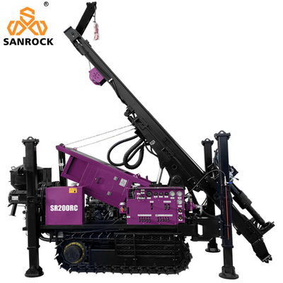 Hoge mobiliteit Hydraulische boormachine Lifting Force 10T Core Boorapparatuur Reverse Circulation RC Boormachine