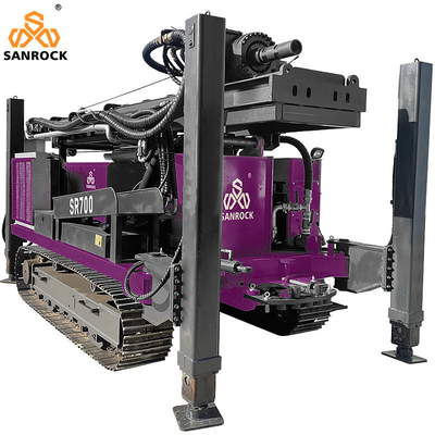 700m diepwater boormachine Hydraulische boormachine Draagbare CUMMINS-motor