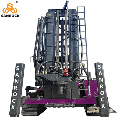 700m diepwater boormachine Hydraulische boormachine Draagbare CUMMINS-motor