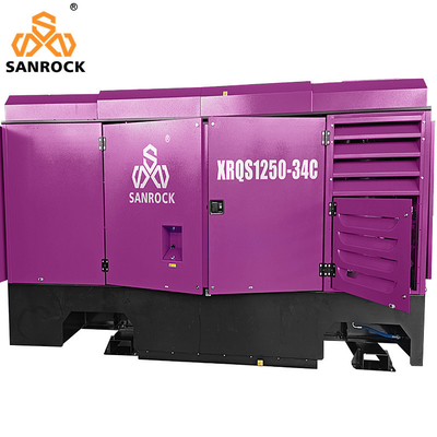 Cummins motor schroef luchtcompressor waterput boren luchtcompressor machine draagbare luchtcompressor fabrikant