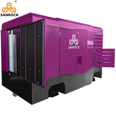 1750 rpm snelheid Hoogdruk schroefluchtscompressor Draagbare luchtcompressor machine voor waterput