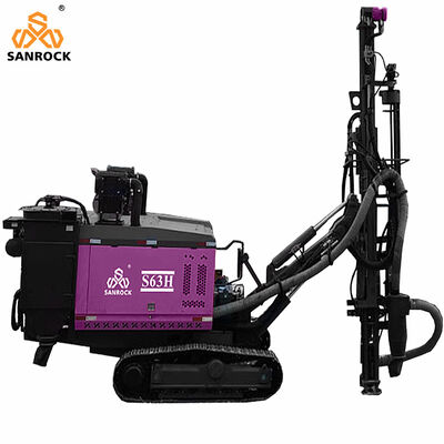 Mijnbouw Rots Blast Hole Boor Rig Kracht 194kw Crawler DTH Boormachine Hydraulisch Boor Rig