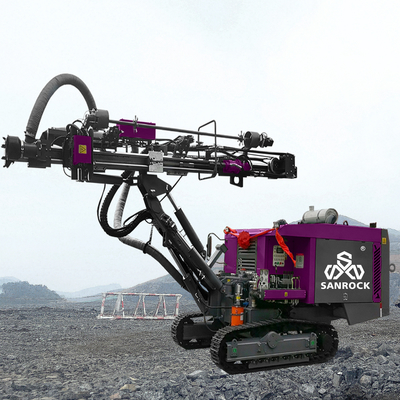 Mijnbouw Rots Blast Hole Boor Rig Kracht 194kw Crawler DTH Boormachine Hydraulisch Boor Rig