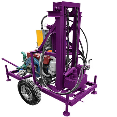 Draagbare boormachine voor waterputten Kracht 22 pk Hydraulische boormachine Diepwaterboormachine
