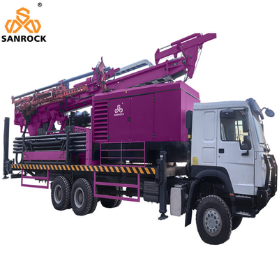 Truck gemonteerd draaibare boorgat boormachine omgekeerde circulatie RC boormachine Hydraulische boormachine