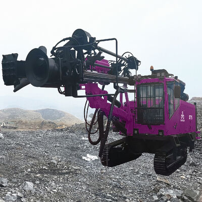 Surface DTH Drilling Rig Depth 28m Crawler Blast Hole Drill Rig Integrated Drilling Equipment