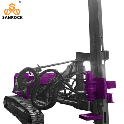 Crawler boormachine Lifting Force 25KN Hydraulische DTH boormachine Mining Down De gaten boormachine
