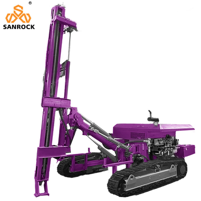 Crawler boormachine Lifting Force 25KN Hydraulische DTH boormachine Mining Down De gaten boormachine