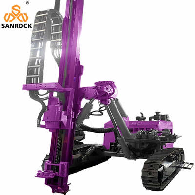 Mijnbouw DTH Boormachine 30m Boringhole Crawler Boormachine Hydraulisch Down The Hole Boor Rig