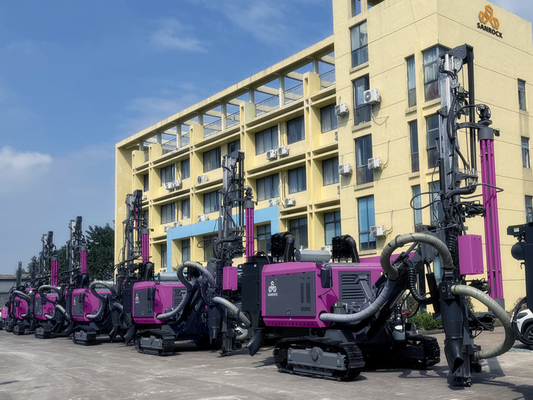 Mijnbouw DTH Boormachine 30m Boringhole Crawler Boormachine Hydraulisch Down The Hole Boor Rig