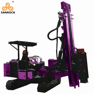 Solar Pile Driver Machine Guardrail Pile Drilling Rig Constructie Machinery Photovoltaic Hydraulische Pile Driver