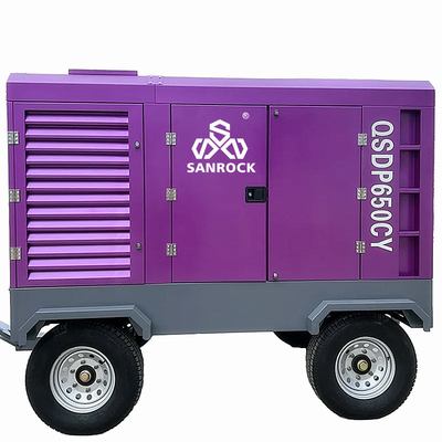 Schroefluchtcompressor machine hoge druk luchtschroefcompressor waterput draagbare diesel luchtcompressor
