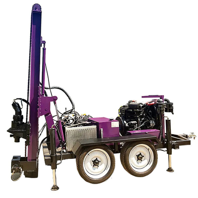 Drager gemonteerd waterput boorapparaat 300m diep put boorapparatuur waterput boormachines