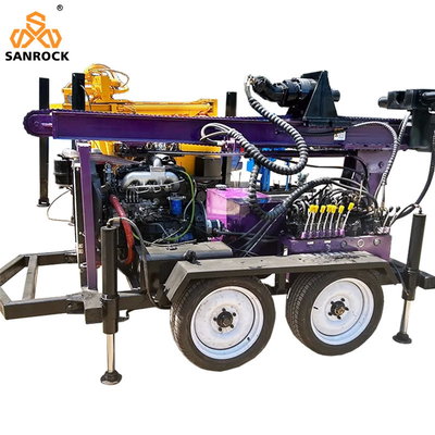 Draagbare boormachines voor waterputten Liftkracht 12T Boormachine voor waterputten