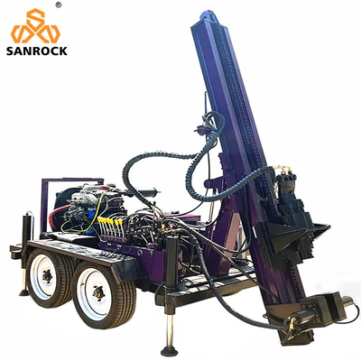 Mobiele waterboringsapparatuur Volledig hydraulisch boorapparaat waterboringsapparaat
