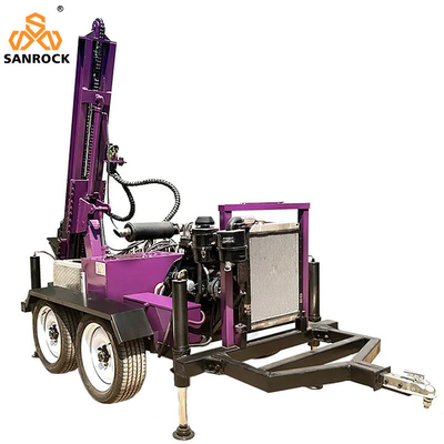 Draagbare boormachines voor waterputten Liftkracht 12T Boormachine voor waterputten