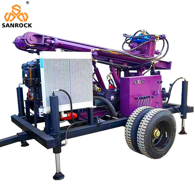 Mobiele waterboringsapparatuur Volledig hydraulisch boorapparaat waterboringsapparaat