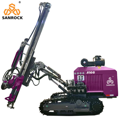 Mining Blast hole Drill Rig Surface DTH Drilling Rig Lifting Force 35KN Crawler Drilling Machine