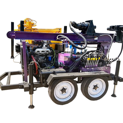 Waterputboormachine Kleine waterputboormachine Makkelijk te bedienen Hydraulische putboormachine