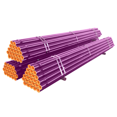 Nitridering behandeling DTH boorpijp verwarming proces Rock boorstaaf 102mm Water Hard boorstaaf
