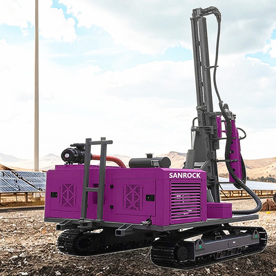Pile Driving Equipment Groundwork Solar Pile Drilling Rig Hydraulische schroef Pile Driver