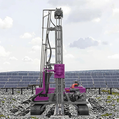 Pile Driving Equipment Groundwork Solar Pile Drilling Rig Hydraulische schroef Pile Driver