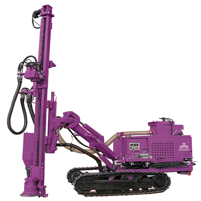 Hard Rock Boring Hole Boormachine Kracht 93kw oppervlakte boor rigs mijnbouw Crawler boor rig