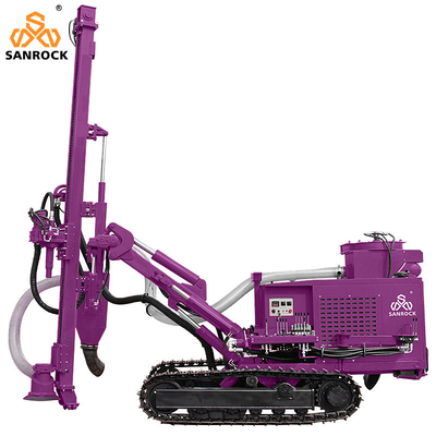 Crawler boorplatform Mijnbouwmachines Hoogwaardige gescheiden DTH-boormachine