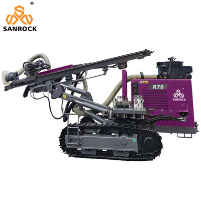 Crawler boorplatform Mijnbouwmachines Hoogwaardige gescheiden DTH-boormachine