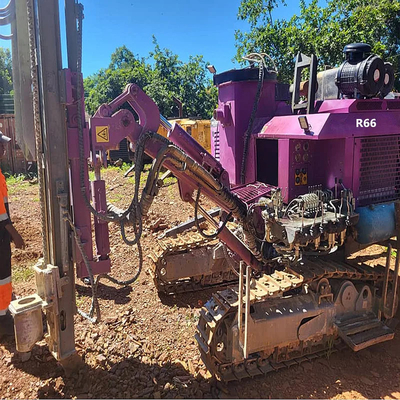 Diesel Mijnbouw Boorinstallatie Oppervlakte Boormachine Draagbare DTH Hamer Boorinstallatie
