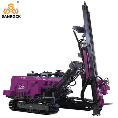 Oppervlakteboormachine Crawler Boorgat Boormachine Lifting Force 27KN Ankerboormachine