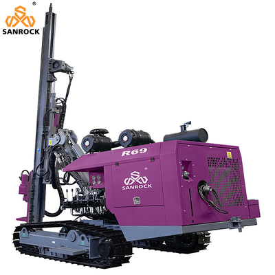 Hydraulische DTH-boorinstallatie mijnbouwmachines oppervlakte down-the-hole boormachine