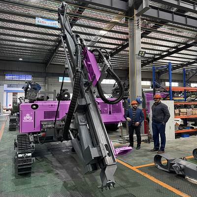 Oppervlakteboormachine Crawler Boorgat Boormachine Lifting Force 27KN Ankerboormachine