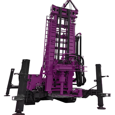 Waterput boormachine Lifting Force 60T Well Drilling Rig Crawler Waterput boormachine