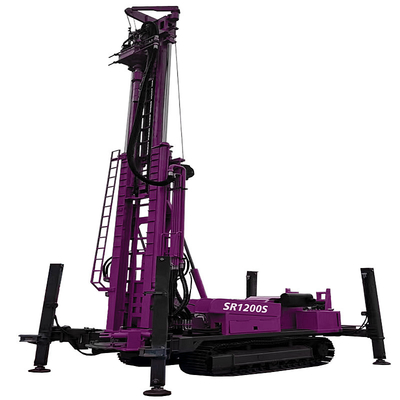 Waterput boormachine Lifting Force 60T Well Drilling Rig Crawler Waterput boormachine