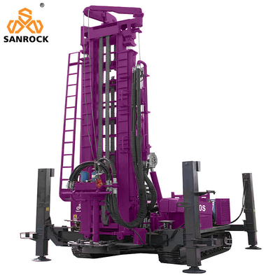 Hydraulisch boorapparaat Rotary Deep Well Drilling Machine Draagbare waterboorapparaat