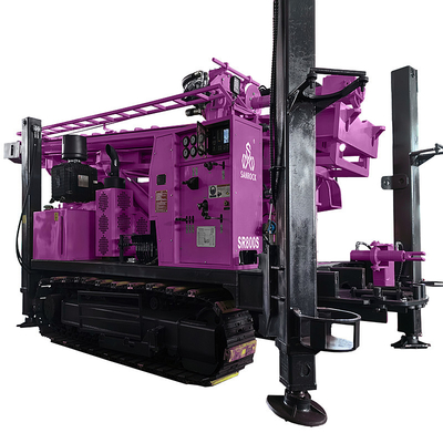 Draagbare boormachines voor het boren van waterputten Diepe boormachine Lifting Force 52T Boormachine voor waterputten