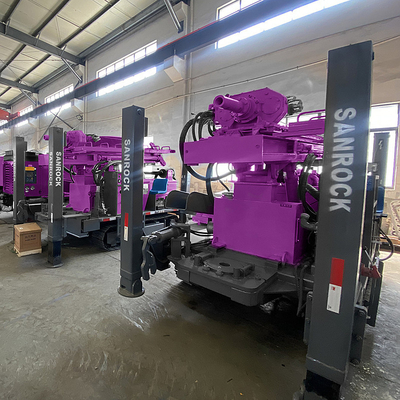 Waterputboormachine met schuimpomp 1200m Waterboormachine Hydraulische waterboormachine