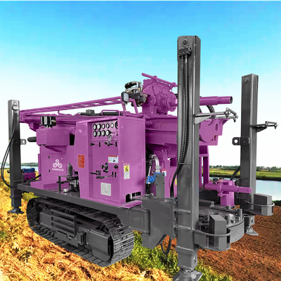 Waterput boormachine Lifting Force 60T Well Drilling Rig Crawler Waterput boormachine
