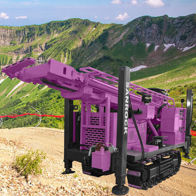 Waterput boormachine Lifting Force 60T Well Drilling Rig Crawler Waterput boormachine